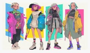 Midjourney Niji 6 anime AI art creator