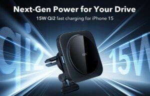 iPhone wireless car charger 15W Qi2