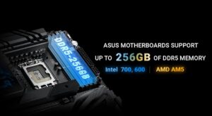 256GB of DDR5 memory motherboard