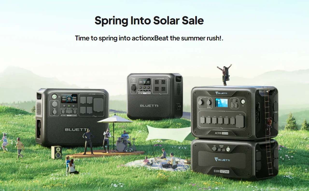 BLUETTI Spring Sale 2024