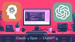 Claude 3 Opus vs ChatGPT-4 coding skills tested