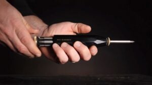 Hex Pen screwdriver with bits