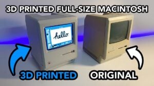 Kevin Noki 3D printed Macintosh case