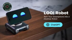 LOOI AI ChatGPT desktop robot