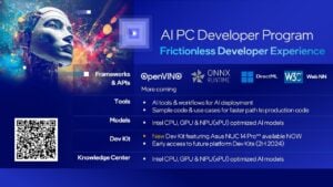 New Intel AI PC Developer Program 2024