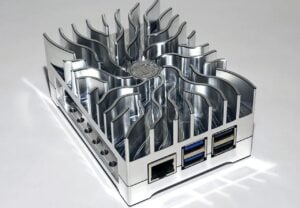 Raspberry Pi 5 aluminum with integrated cooling