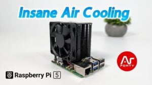 Raspberry Pi 5 radiator CPU cooler