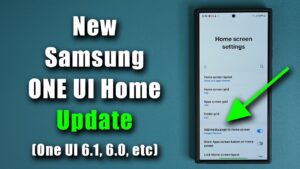 Samsung One UI Home
