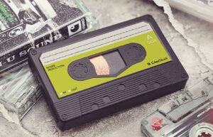 cassette tape magnetic power bank