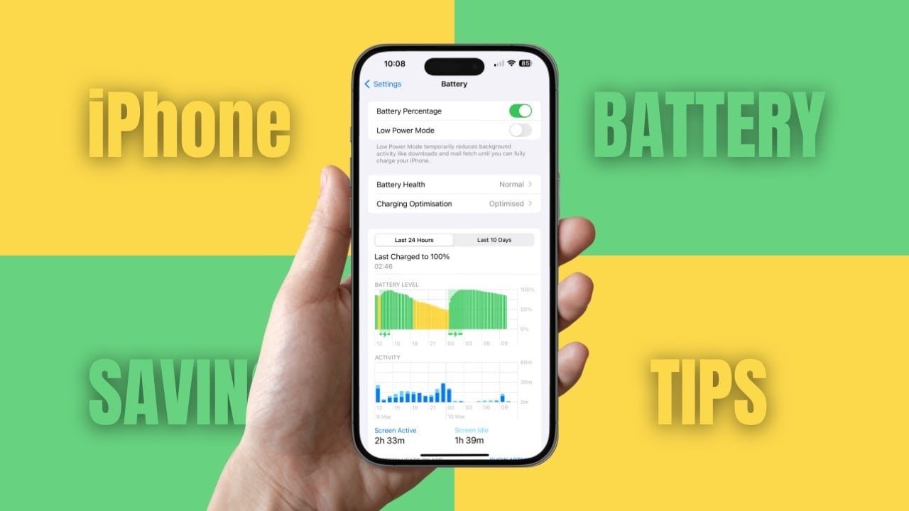 iPhone Battery Saving Tips