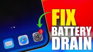 iPhone battery drain