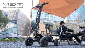 4 Wheel electric Scooter Kickstarter