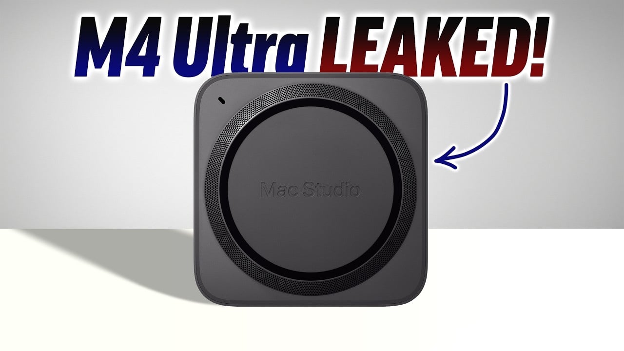 Apple M4 Ultra Mac Studio Leaked Geeky Gadgets