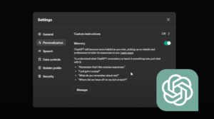ChatGPT Memory feature remembers details from past conversations