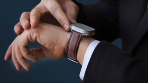 ErgonX Apple Watch Leather strap