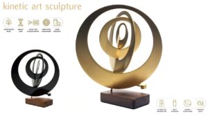 Helios kinetic art sculpture Kickstarter