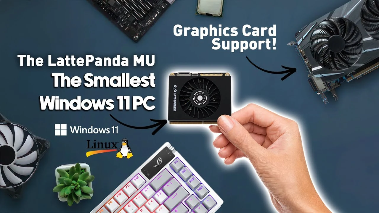 LattePanda MU Windows 11 mini PC