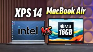 MacBook Air M3 vs Intel Dell XPS 14