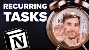 Recurring Tasks in Notion