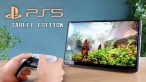 Sony PS5 tablet games console