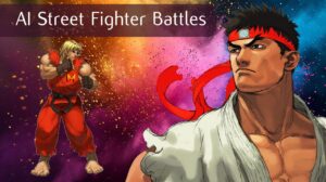 Street fighter AI fights