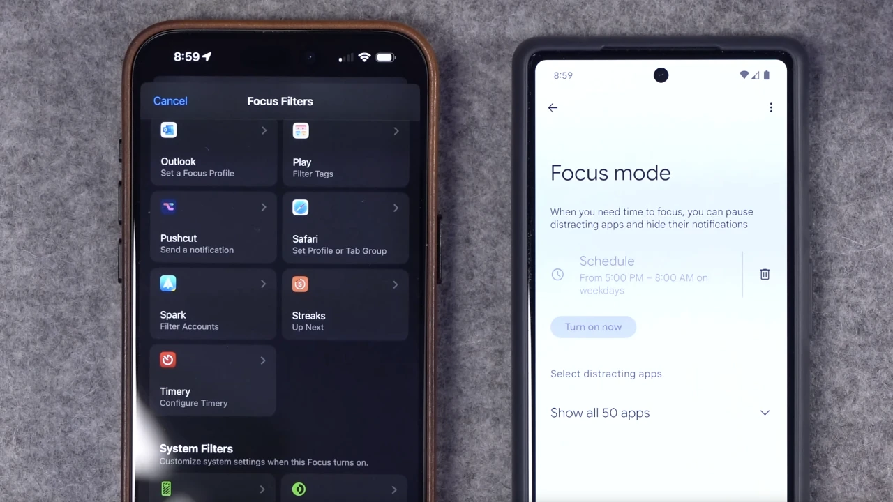 iPhone Focus Mode