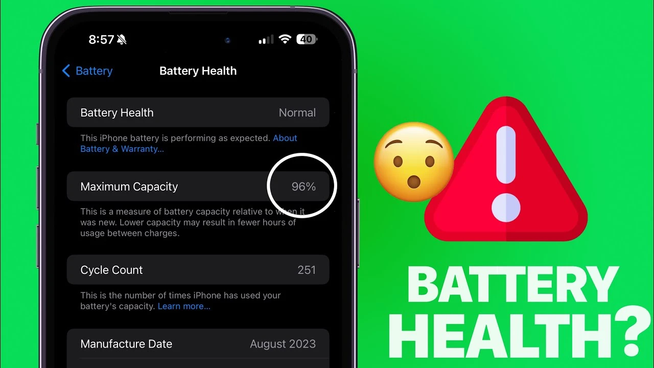iPhone Battery Health 