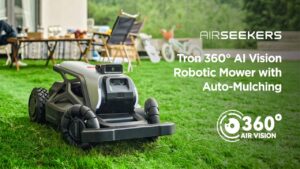 robotic mower with mulcher