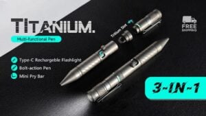 titanium modular EDC multitool