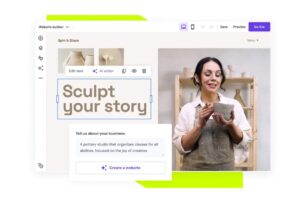 Building websites with AI