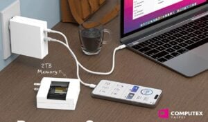 Combination 140W charger 2TB storage