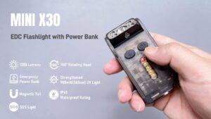 EDC flashlight and power bank Kickstarter