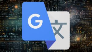 Google translate uses maths to translate languages