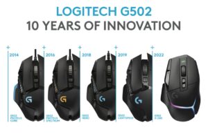 Logitech G G502 Gaming Mouse Celebrates the 10th Anniversary