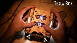Nikola Tesla Puzzle Box Kickstarter