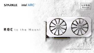 Sparkle Intel Arc GPU graphics card