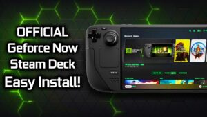 Steam Deck GeForce now installation guide