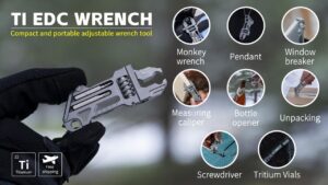 Wrench EDC multitool Kickstarter