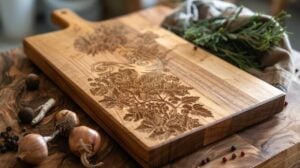 how to laser engrave on wood