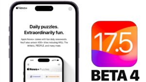 IOS 17.5 beta 4