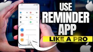 iPhone Reminders App