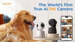 monitor your pet remotely using the SiiPet pet camera