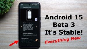 Android 15 Beta 3