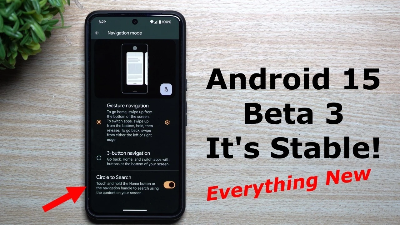 Android 15 Beta 3