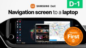 AutoPro X car Samsung Dex adapter