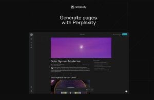 Creating content with Perplexity Pages AI
