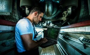Getac rugged AI laptop Intel Core Ultra