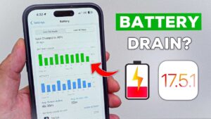 iOS 17.5.1 Battery Drain