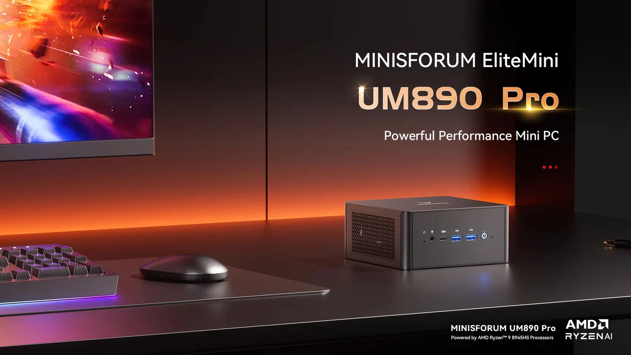 MINISFORUM UM890 Pro AMD mini PC