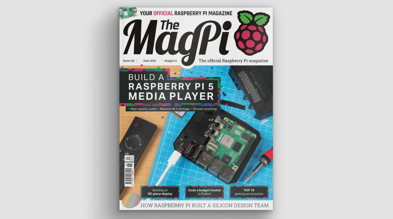Raspberry Pi 5 media player project